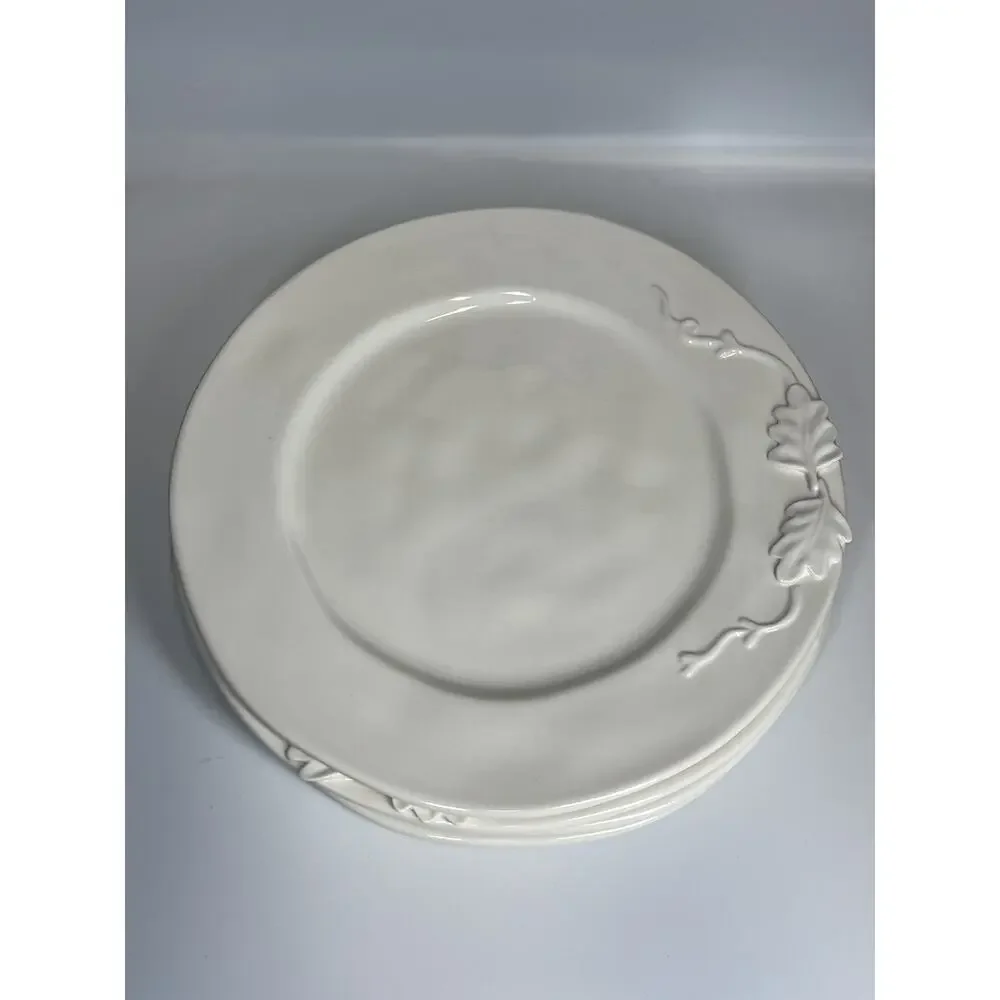 Anthropologie Oakland Stoneware Dinner Plate Set of 4